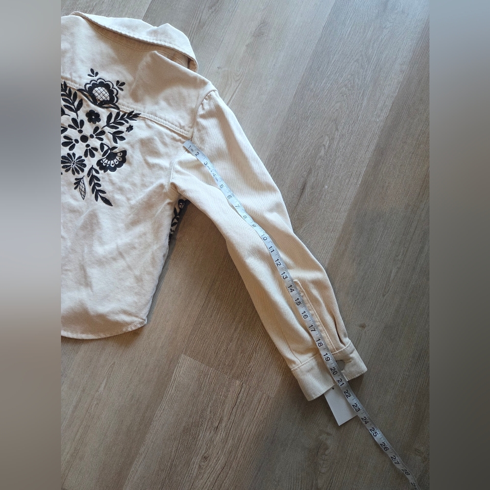Driftwood Shacket X Nordic Jacket In Creme NWT Size Medium - Picture 9 of 9